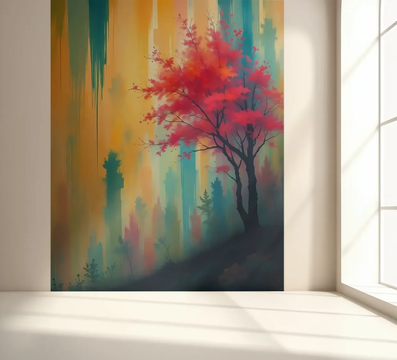 Painting_Tree_2 photo wallpaper by Farb- und Blütenzauber by LK