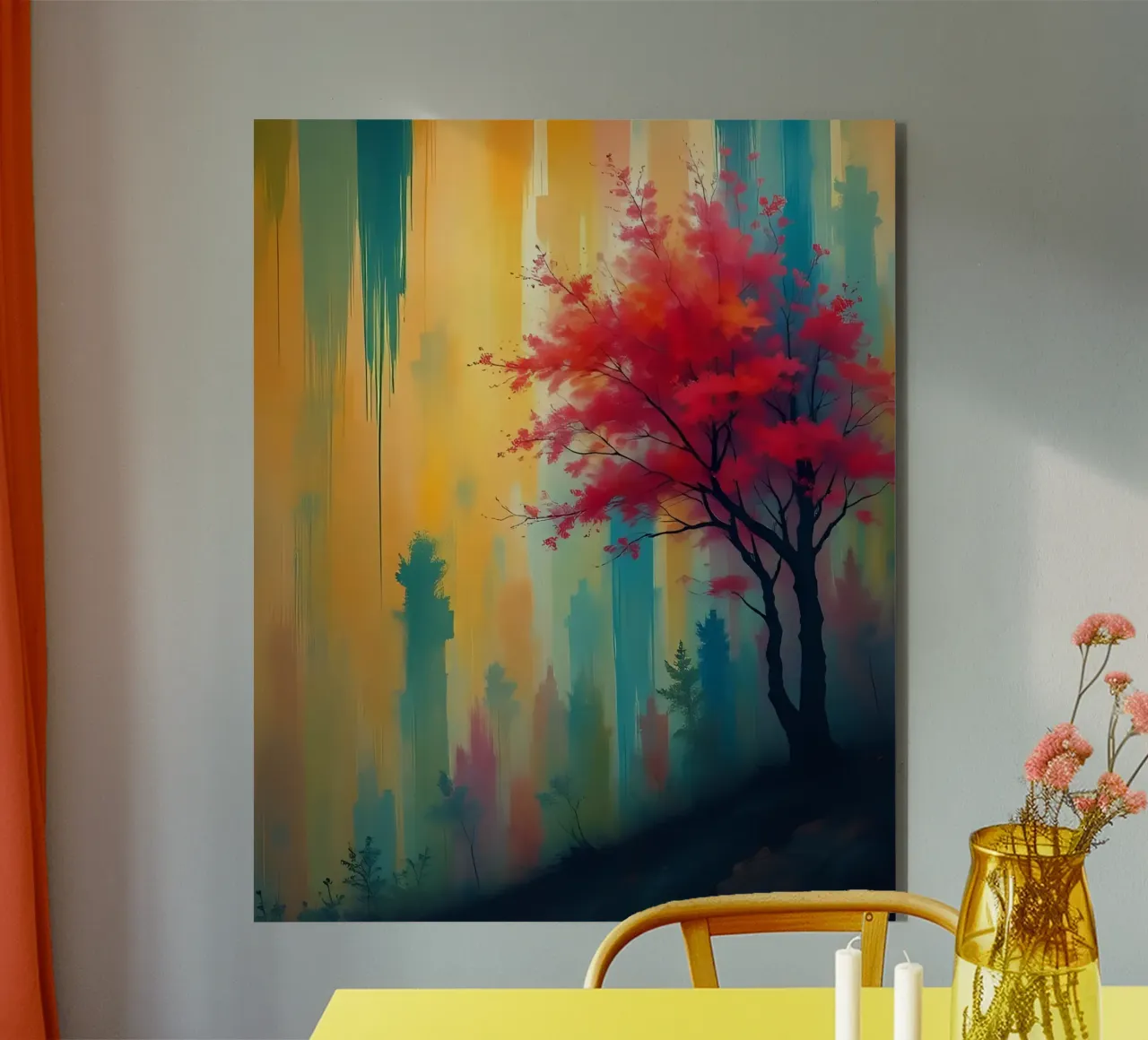 Painting_Tree_2 alu-dibond by Farb- und Blütenzauber by LK