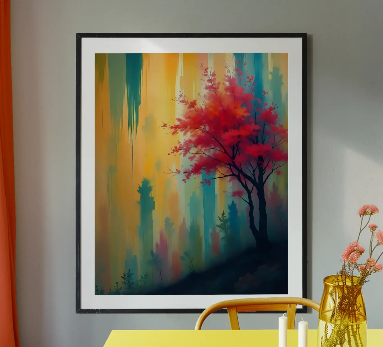 Albero_di_pittura_2 carta hahnemühle da Farb- und Blütenzauber by LK