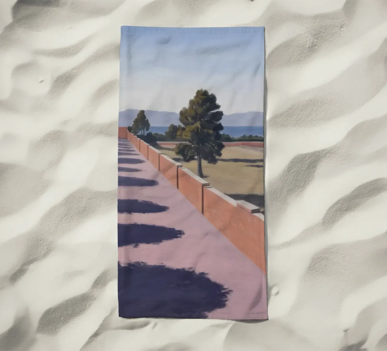 Shadowed Pathway Geometry telo mare da Opal Strokes