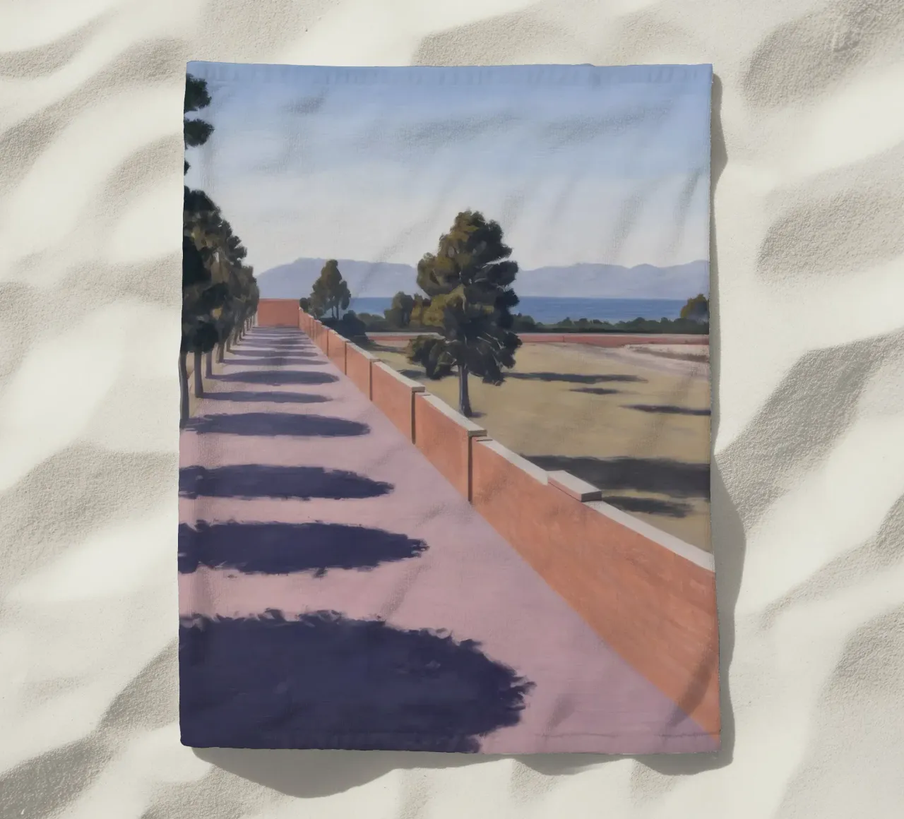 Shadowed Pathway Geometry telo mare da Opal Strokes