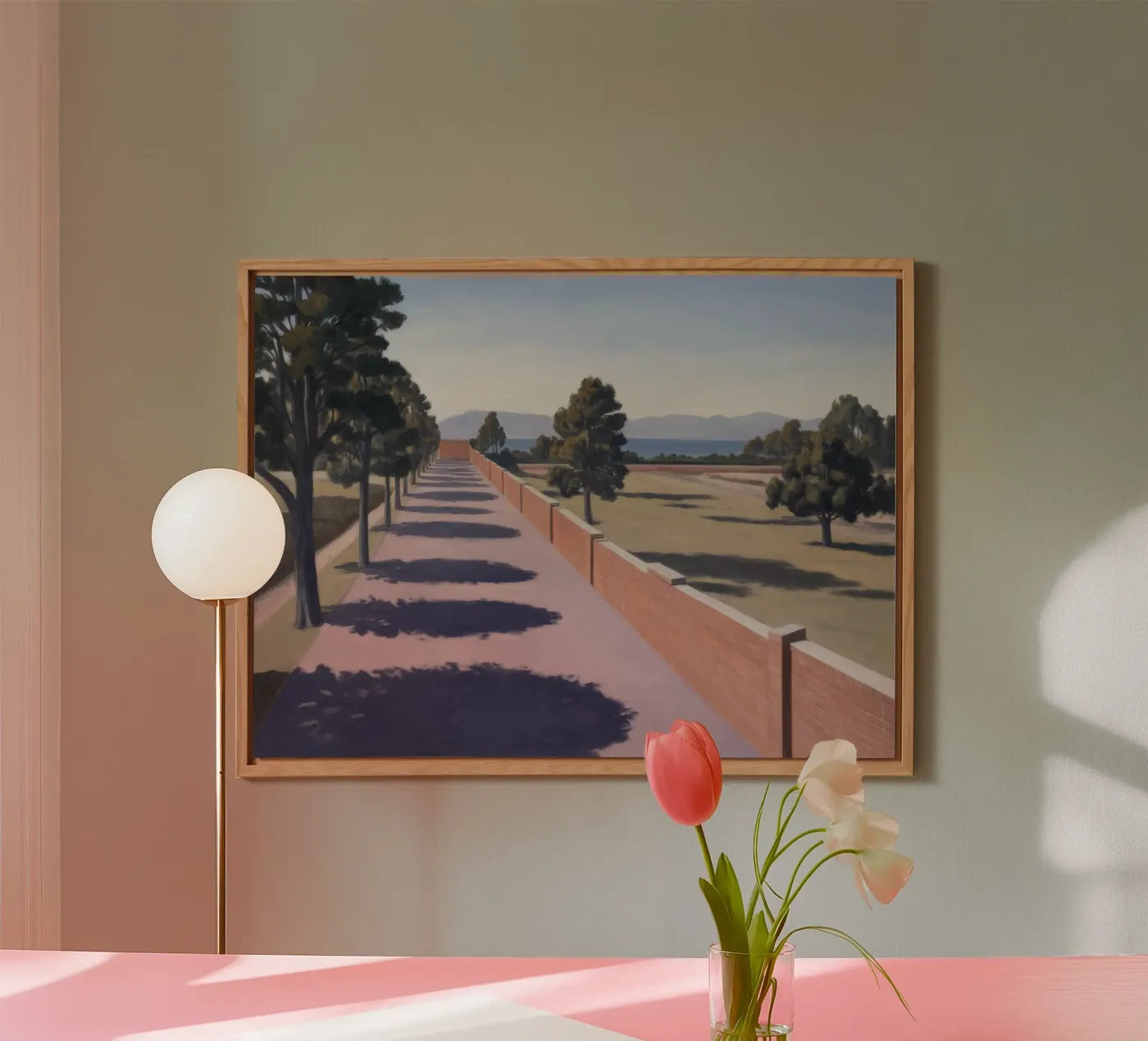 Shadowed Pathway Geometry alluminio dibond da Opal Strokes