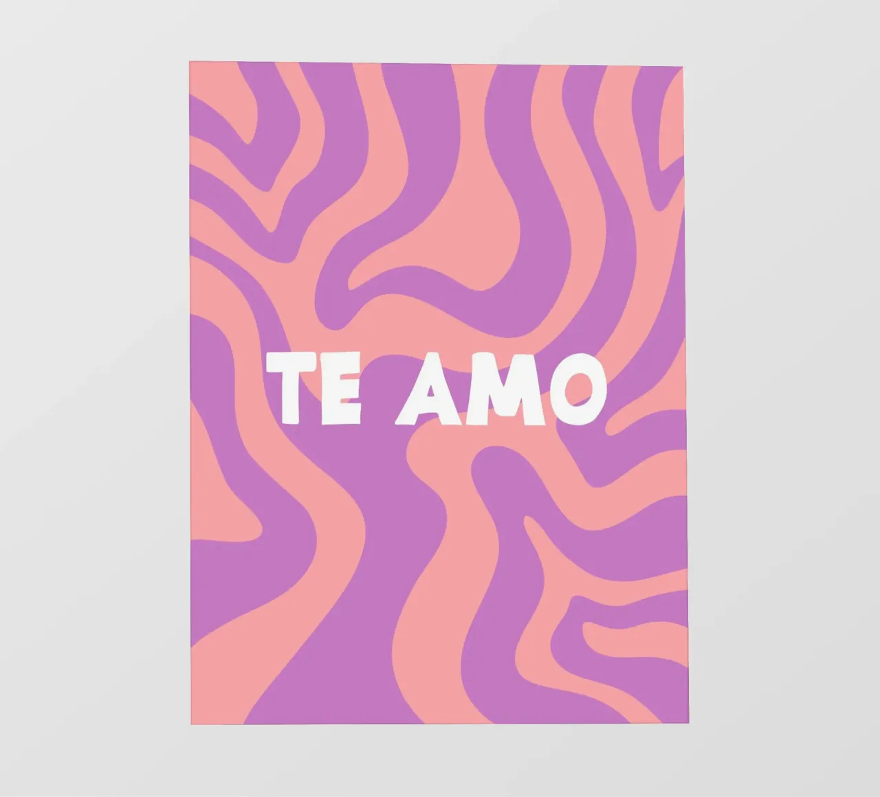 Te Amo pellicola backlit da MODERN NUANCE