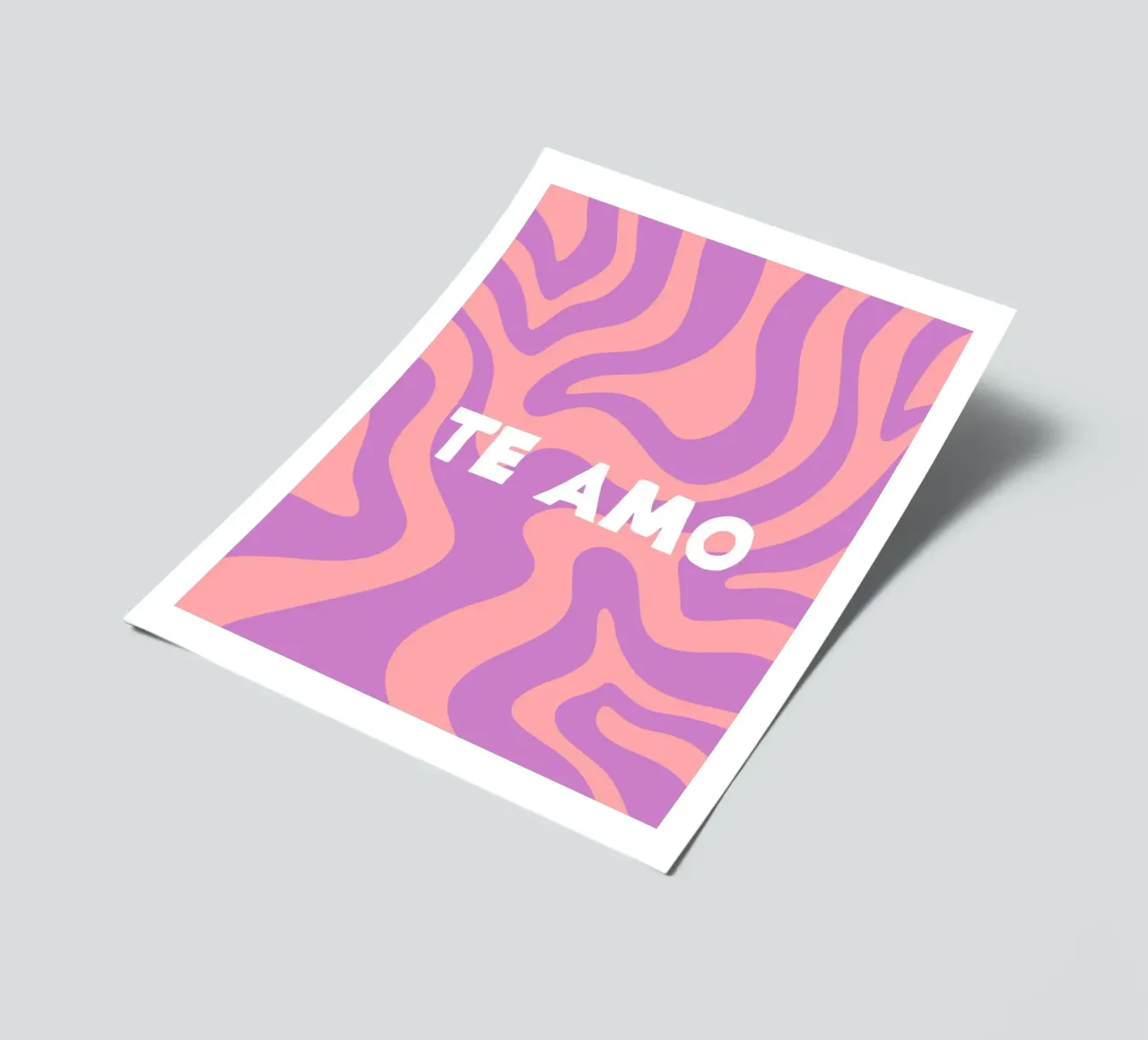 Te Amo stickervel van MODERN NUANCE
