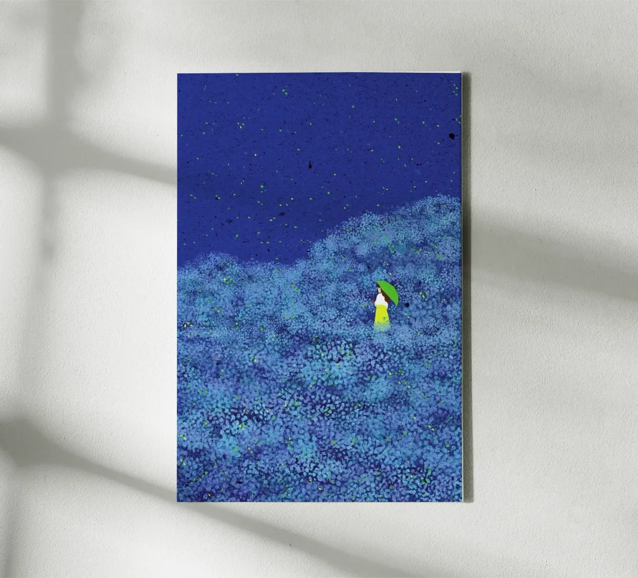 Lucioles toile de Duong Tu Tran