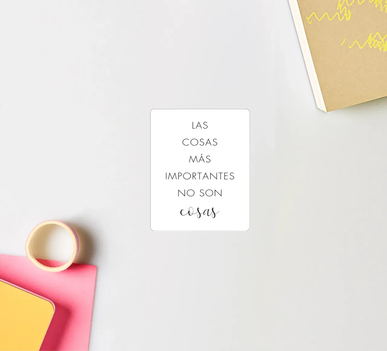 Le cose più importanti non sono le cose adesivo da NouveauPrints