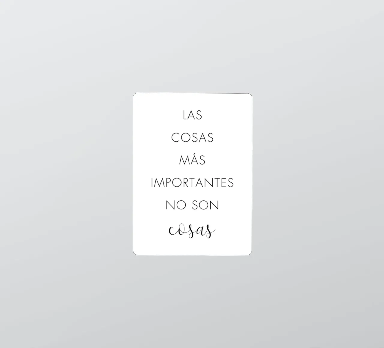 Le cose più importanti non sono le cose adesivo da NouveauPrints