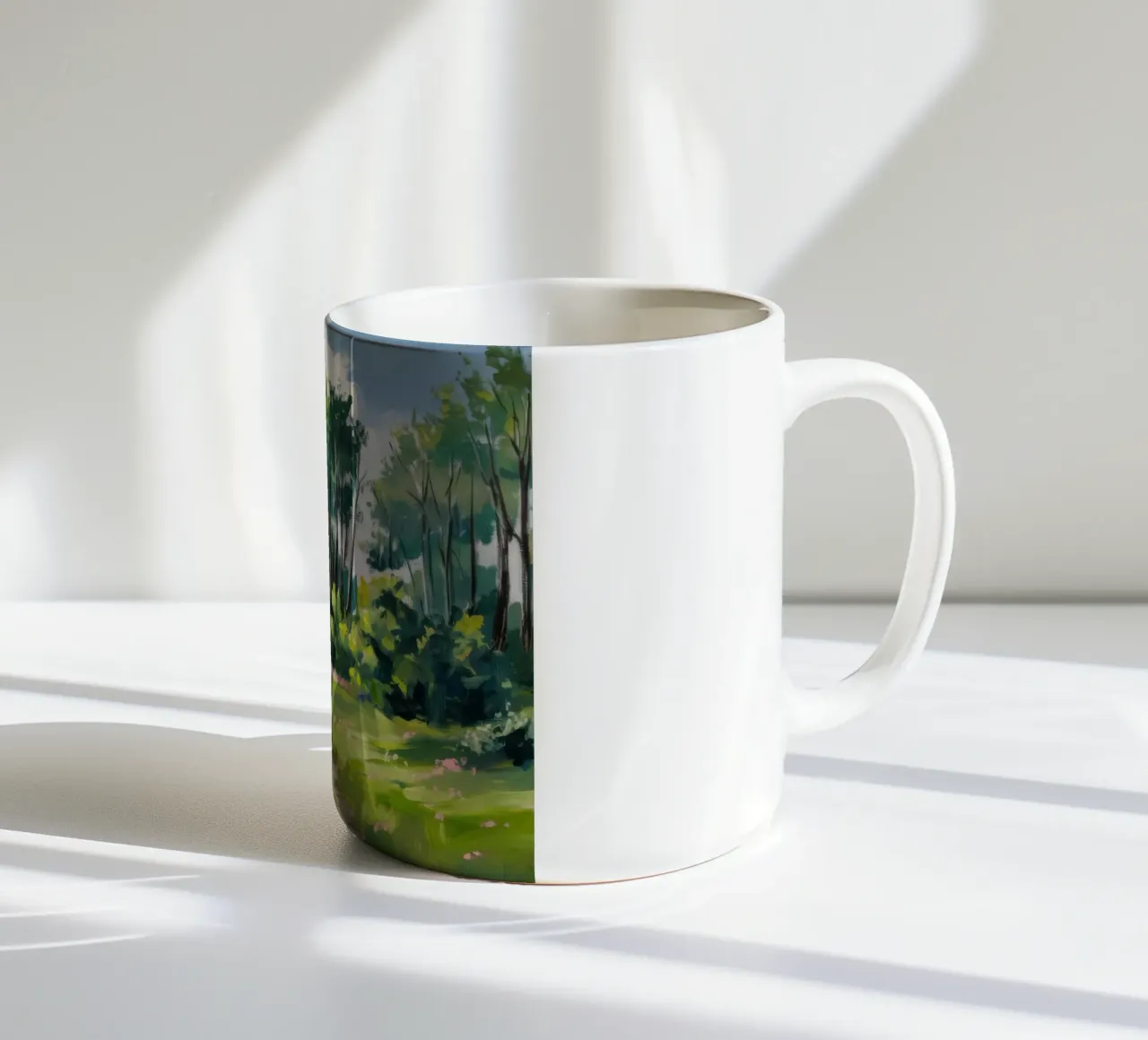 Il Sentiero Verdeggiante svanisce tazza in ceramica da Celestial Harmony