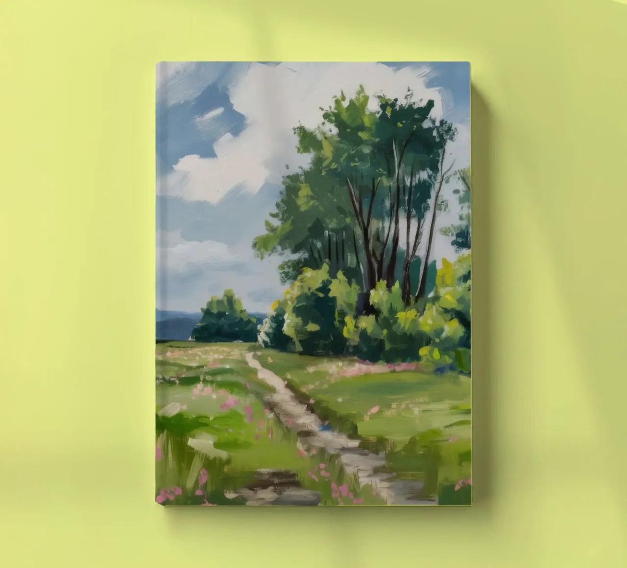 Verdant Path Vanish notebook by Celestial Harmony