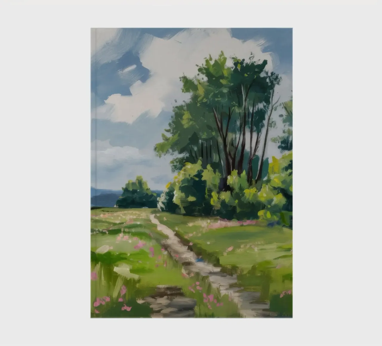 Verdant Path Vanish notebook by Celestial Harmony