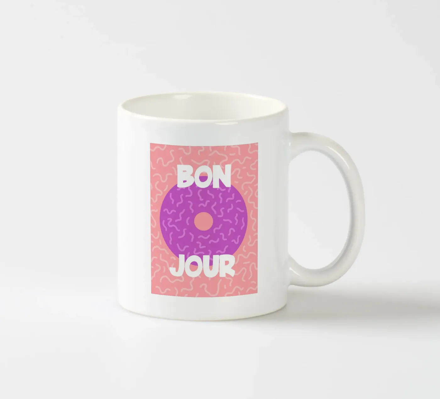 Hello ceramic mug by MODERN NUANCE