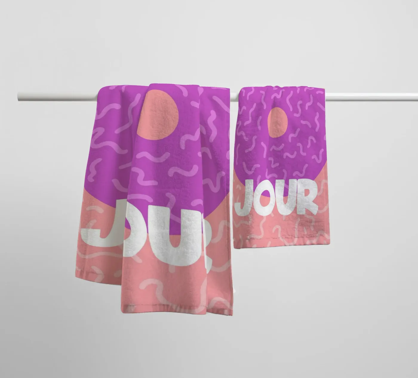 Hello towel by MODERN NUANCE