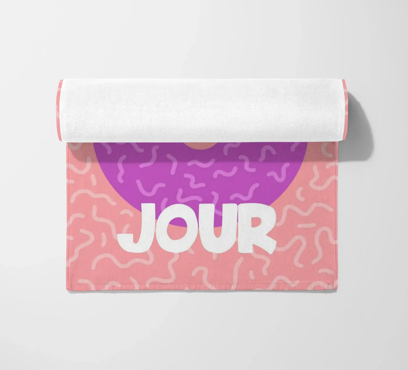 Hello beach towel by MODERN NUANCE