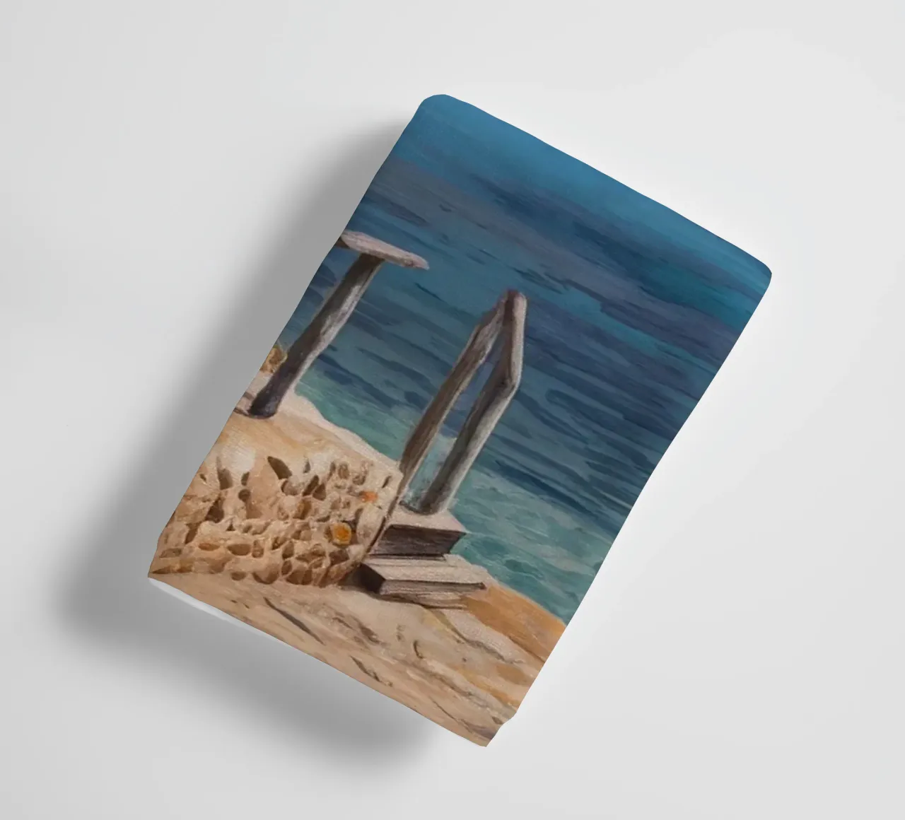 Santuario Azure Cove asciugamano da bagno da Opal Strokes