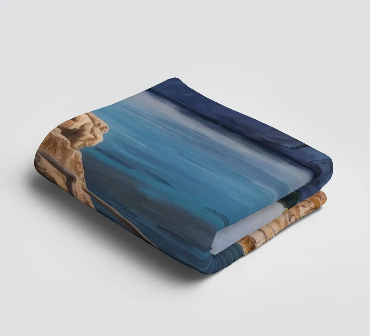 Santuario Azure Cove asciugamano da bagno da Opal Strokes