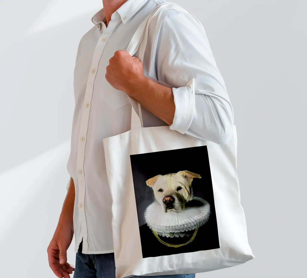 Mimo borsa in juta da Tein Lucasson