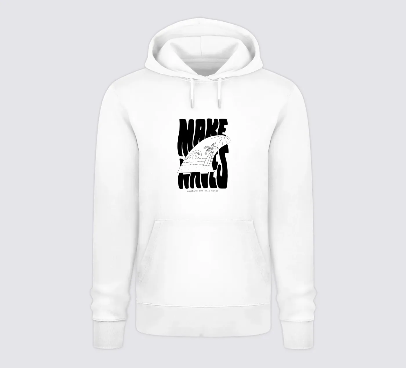 Make Waves hoodie van byh.illustration
