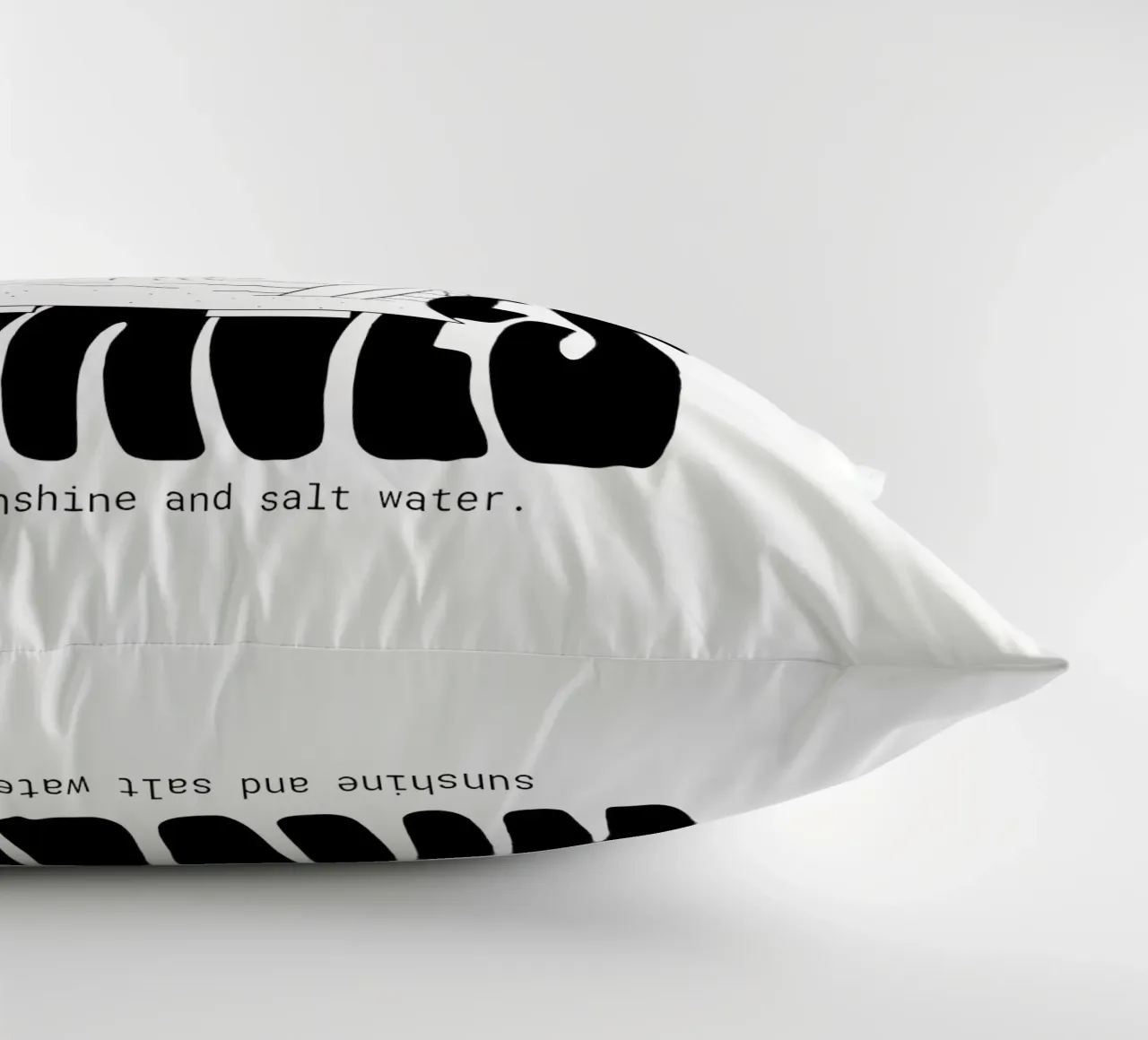 Make Waves cuscino da byh.illustration