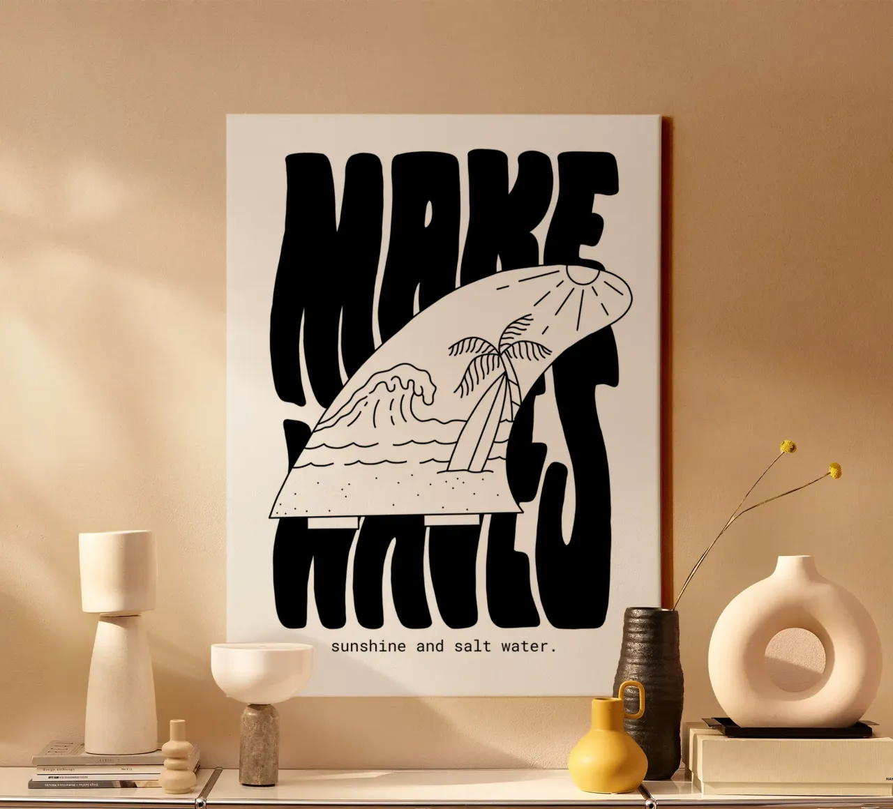 Make Waves tela da byh.illustration