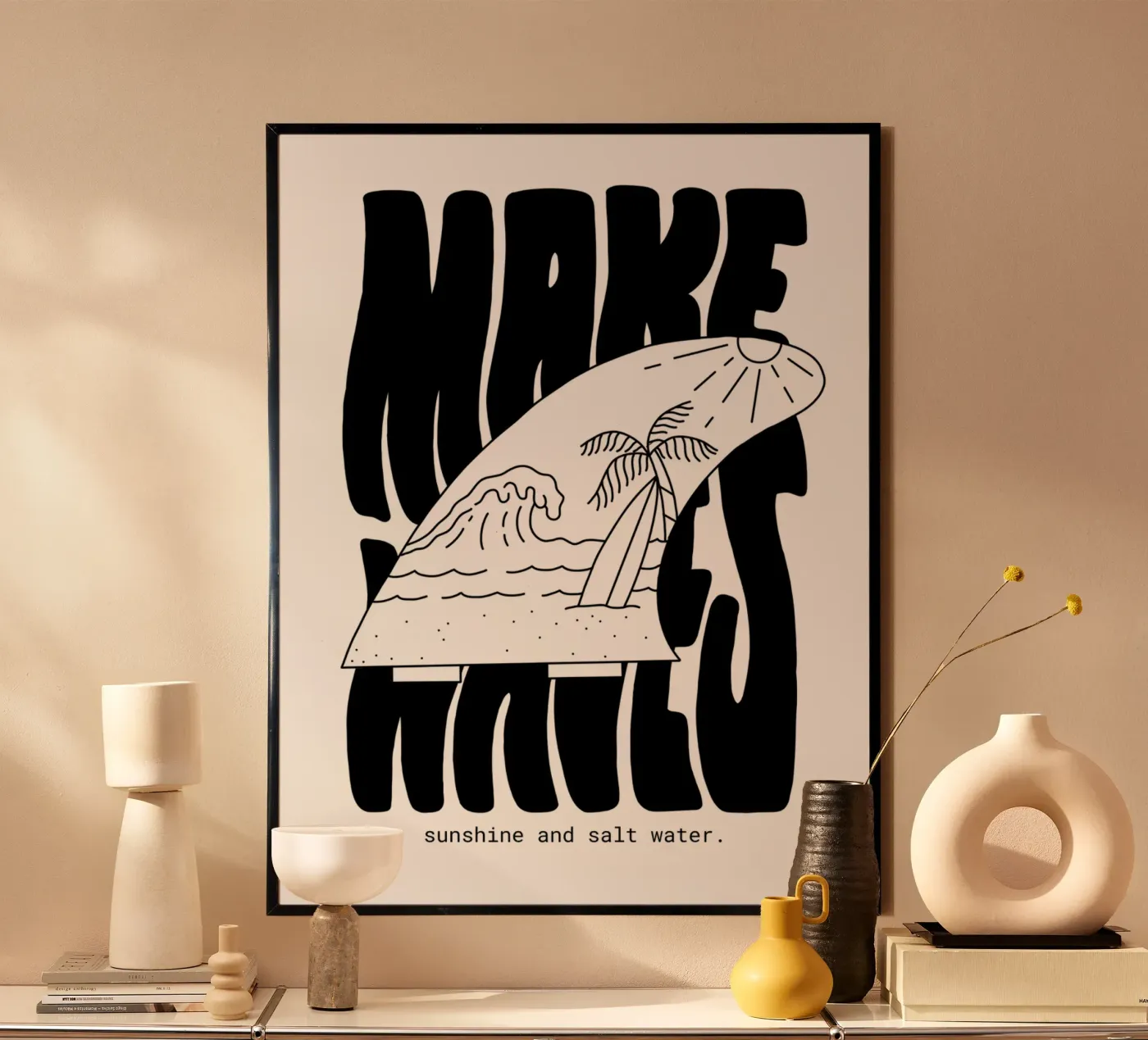 Make Waves poster da byh.illustration