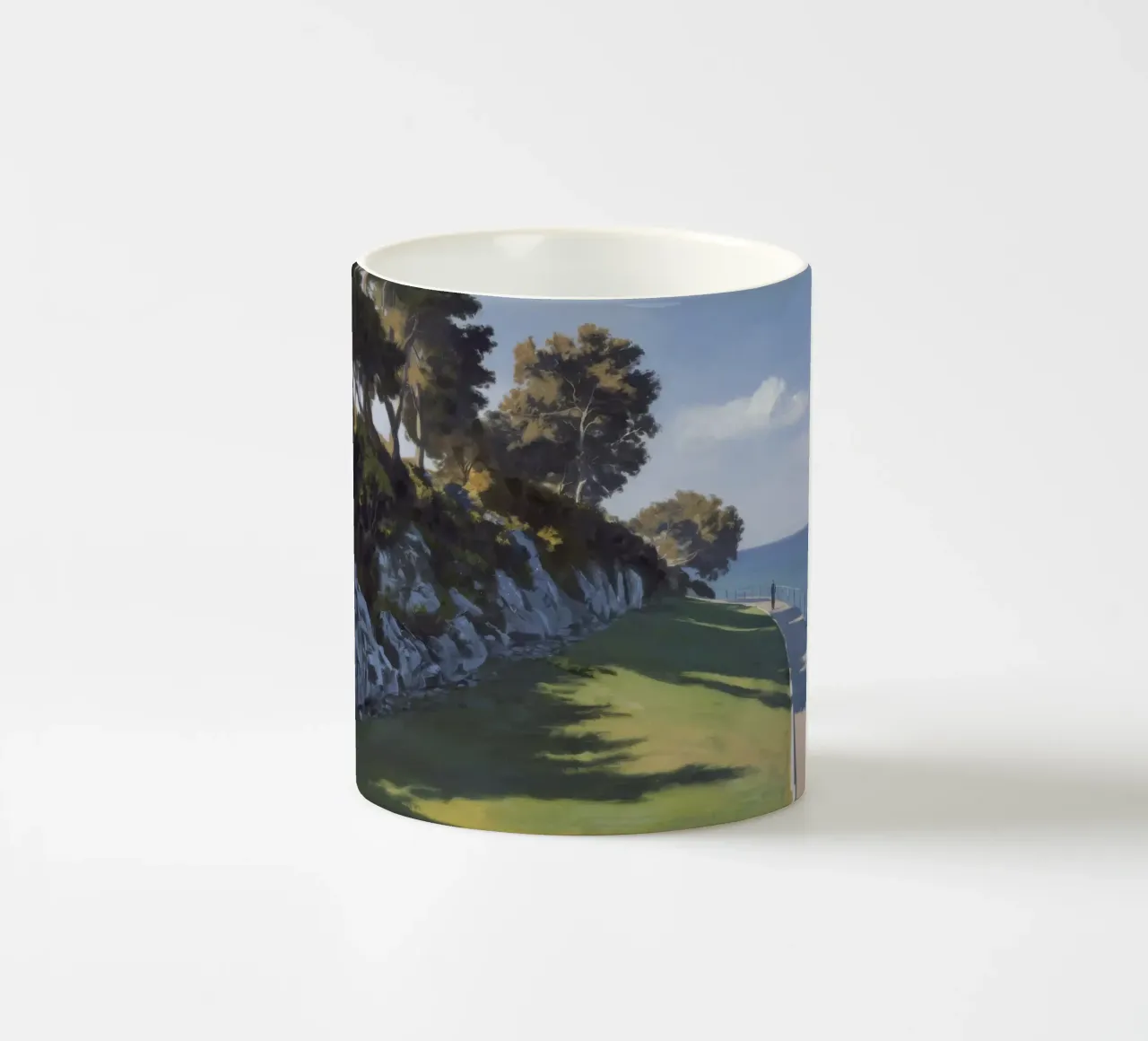Costa Calma Verdeggiante tazza in ceramica da Opal Strokes