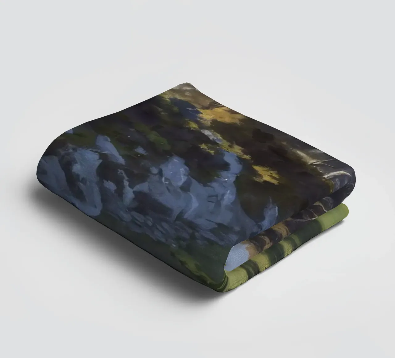 Kustlijn Verdant Rust badhanddoek van Opal Strokes