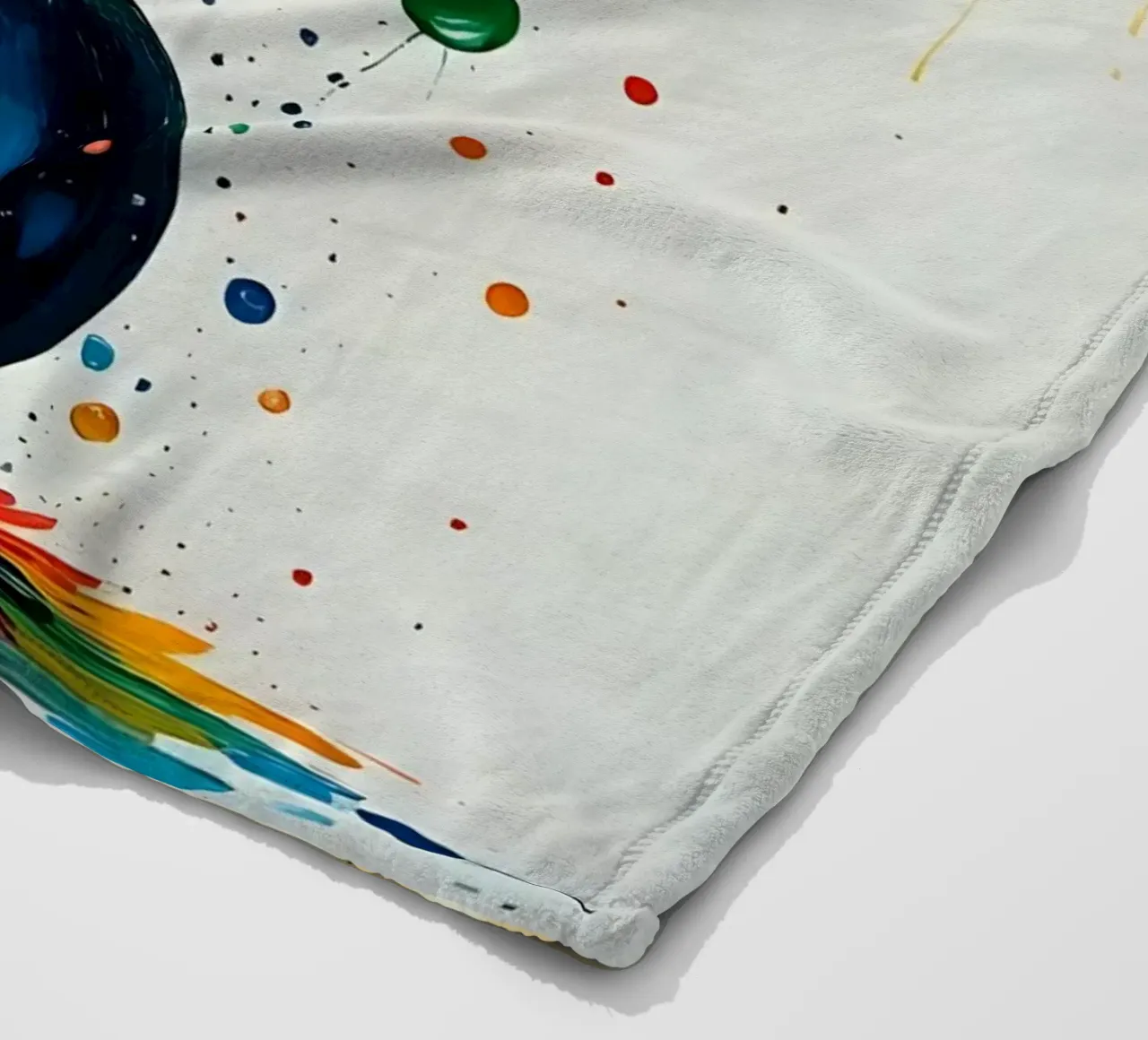 Pittura_fiori_2 coperta in pile da Farb- und Blütenzauber by LK