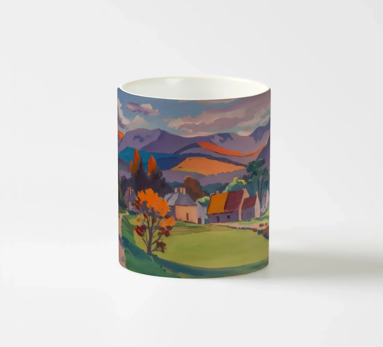 Villaggio d'autunno Ember tazza in ceramica da Celestial Harmony
