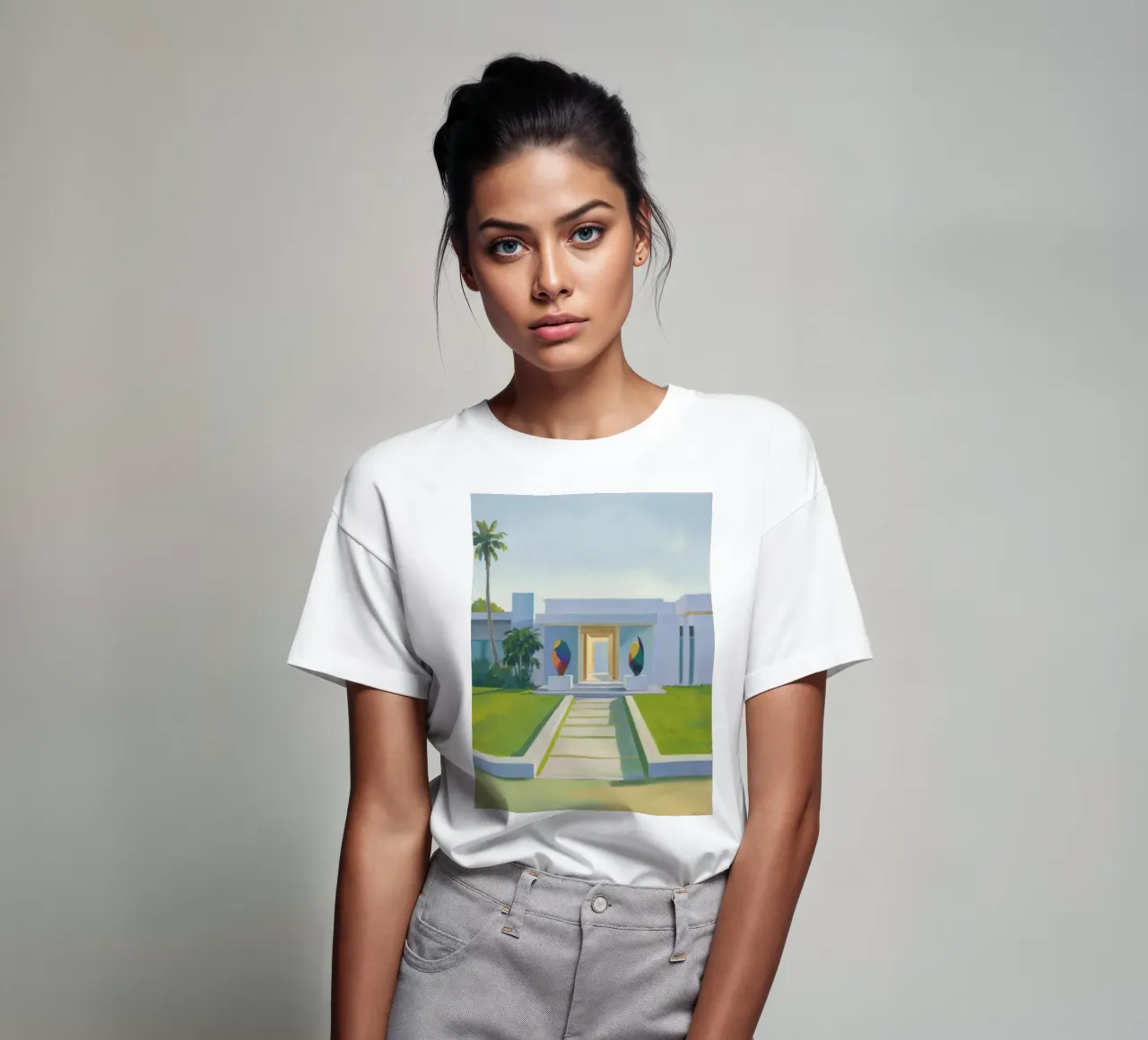 Moderna dimora dell'orgoglio t-shirt da Opal Strokes