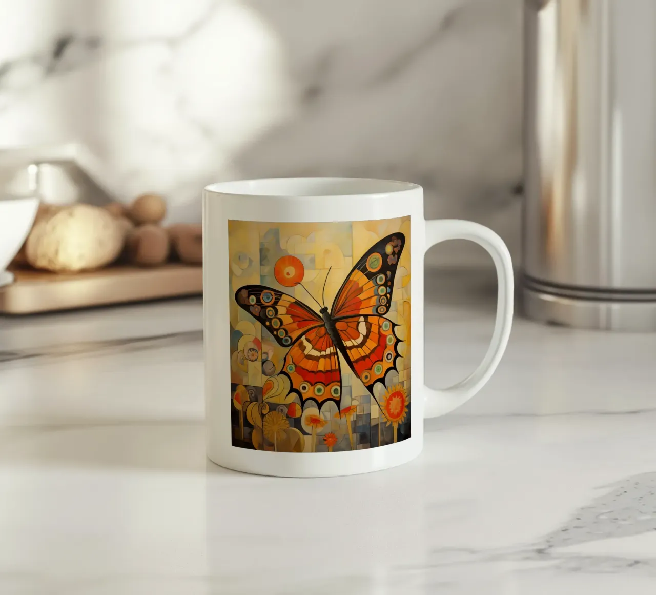 Arte da parete di Imagine tazza in ceramica da Imagine