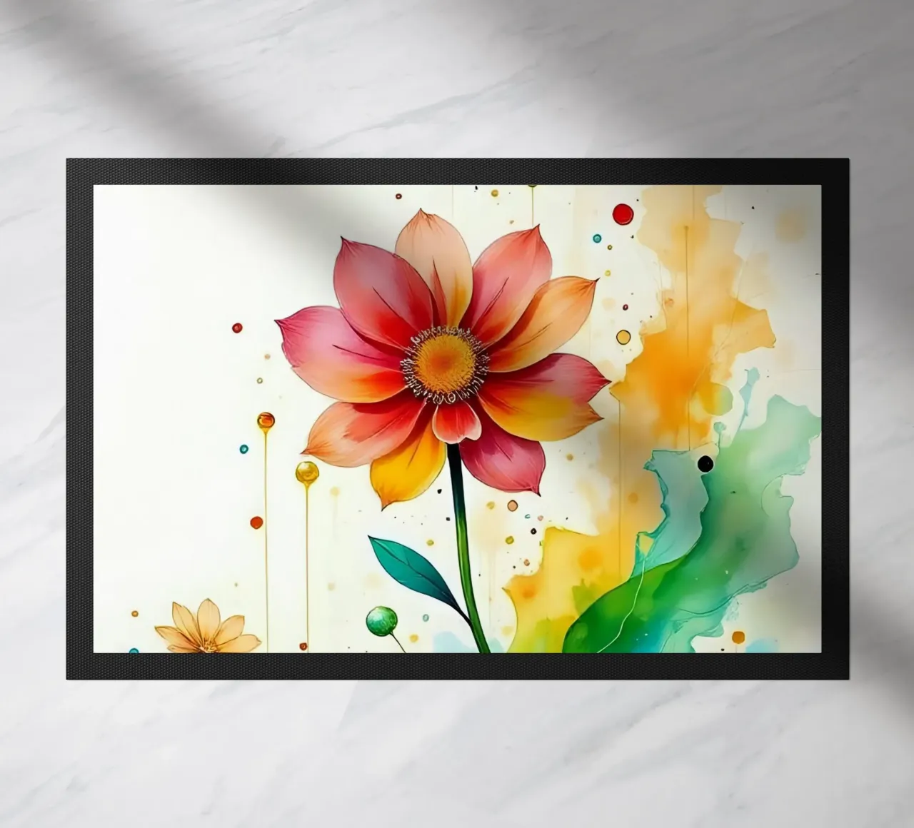 Pittura_fiori_3 zerbino da Farb- und Blütenzauber by LK