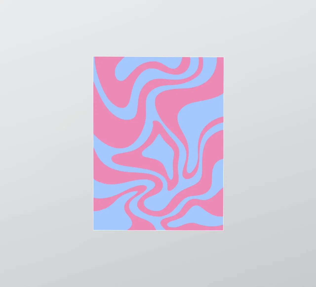Blue and Purple Waves sticker by MODERN NUANCE