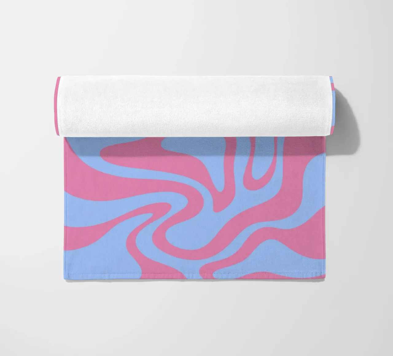 Onde blu e viola telo mare da MODERN NUANCE