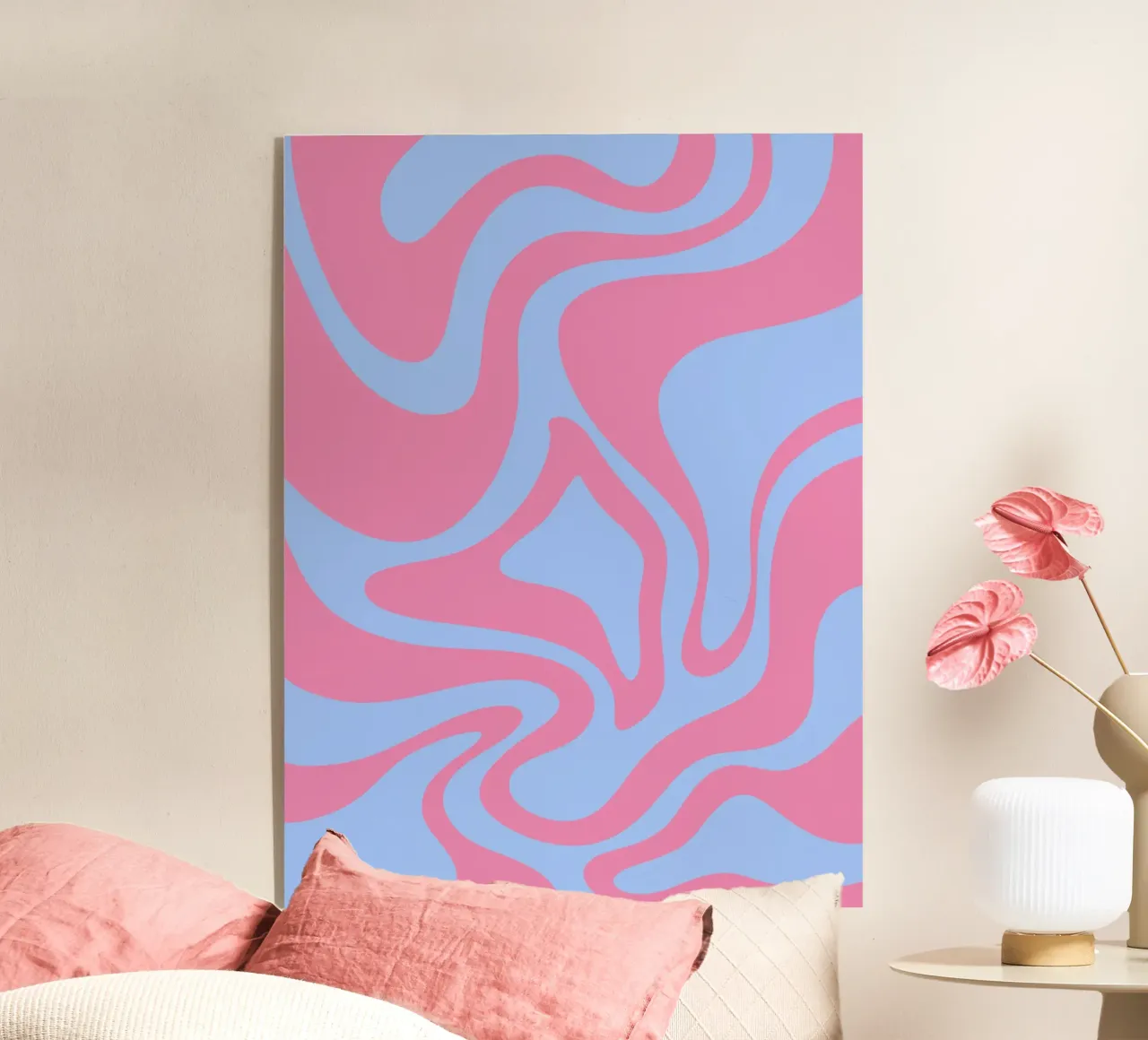 Onde blu e viola plexiglass da MODERN NUANCE