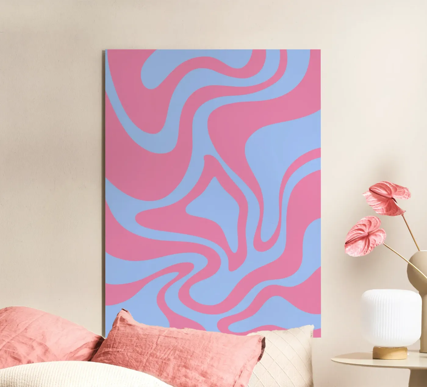 Onde blu e viola pannello forex da MODERN NUANCE