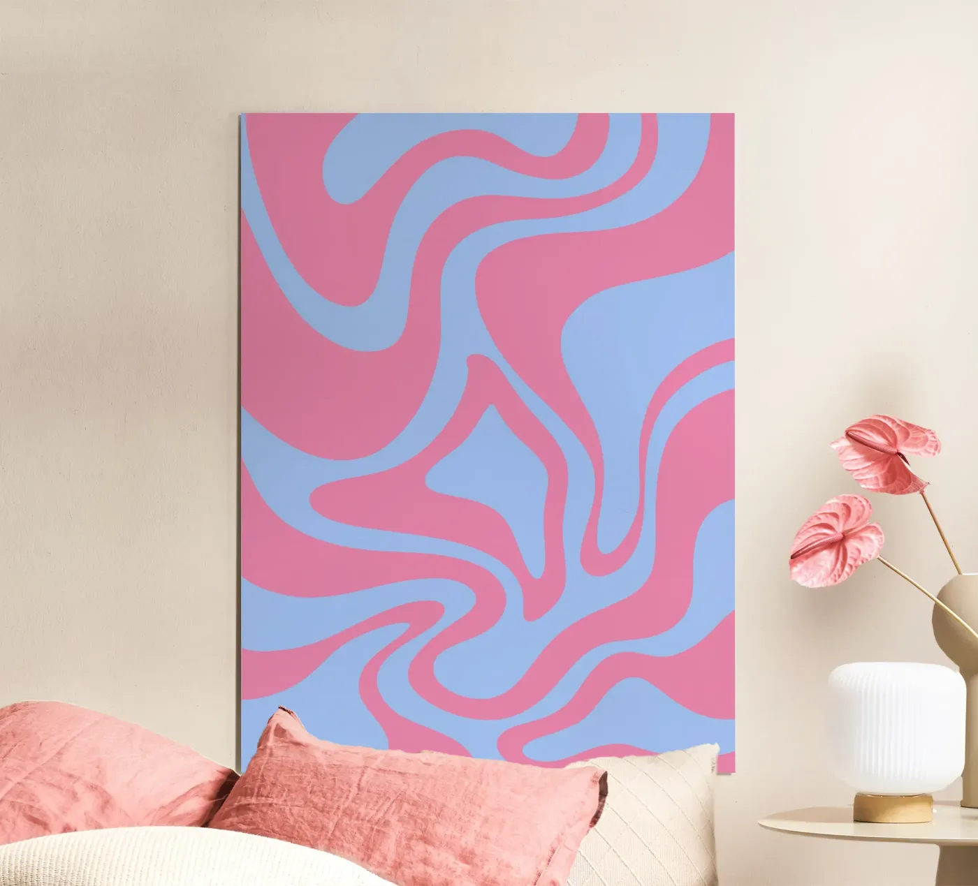 Onde blu e viola poster da MODERN NUANCE