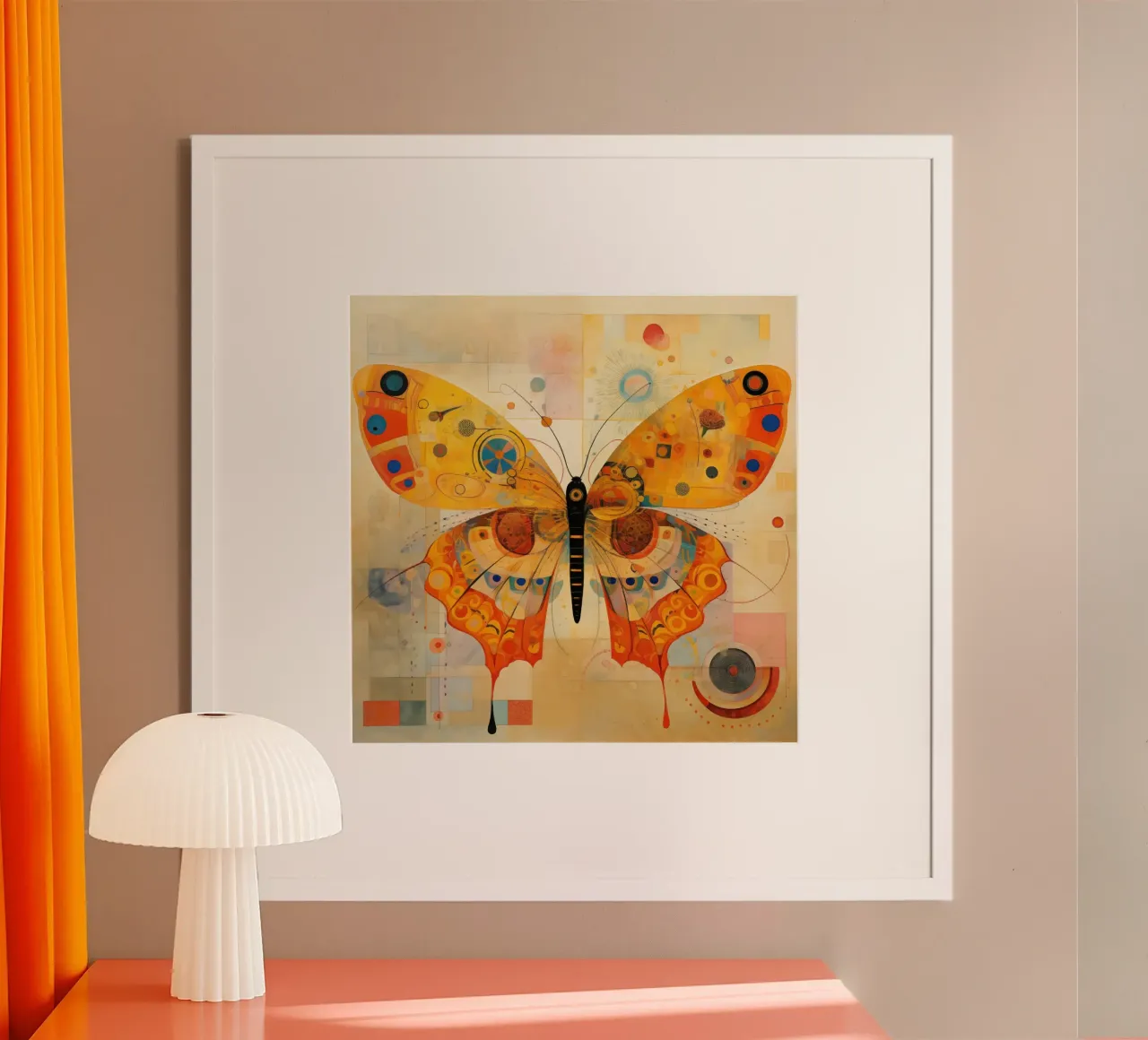 Arte da parete di Imagine poster con telaio in alluminio da Imagine