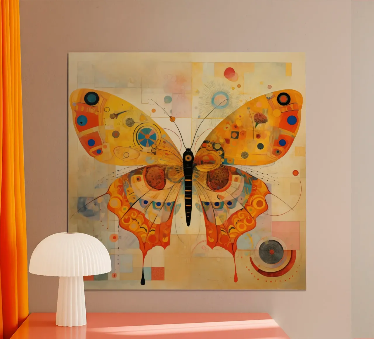 Arte da parete di Imagine poster con telaio in alluminio da Imagine