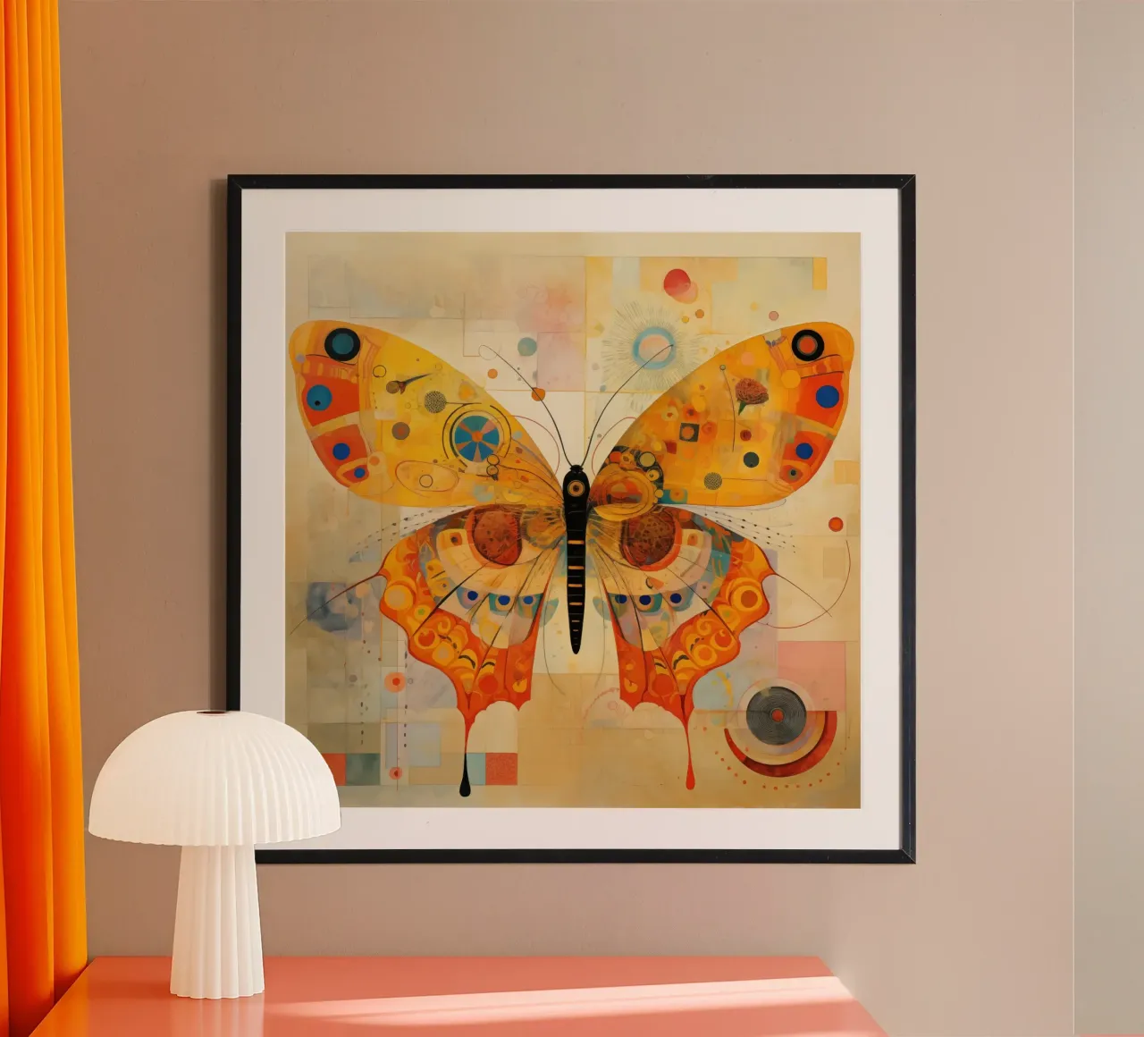 Arte da parete di Imagine poster con telaio in alluminio da Imagine