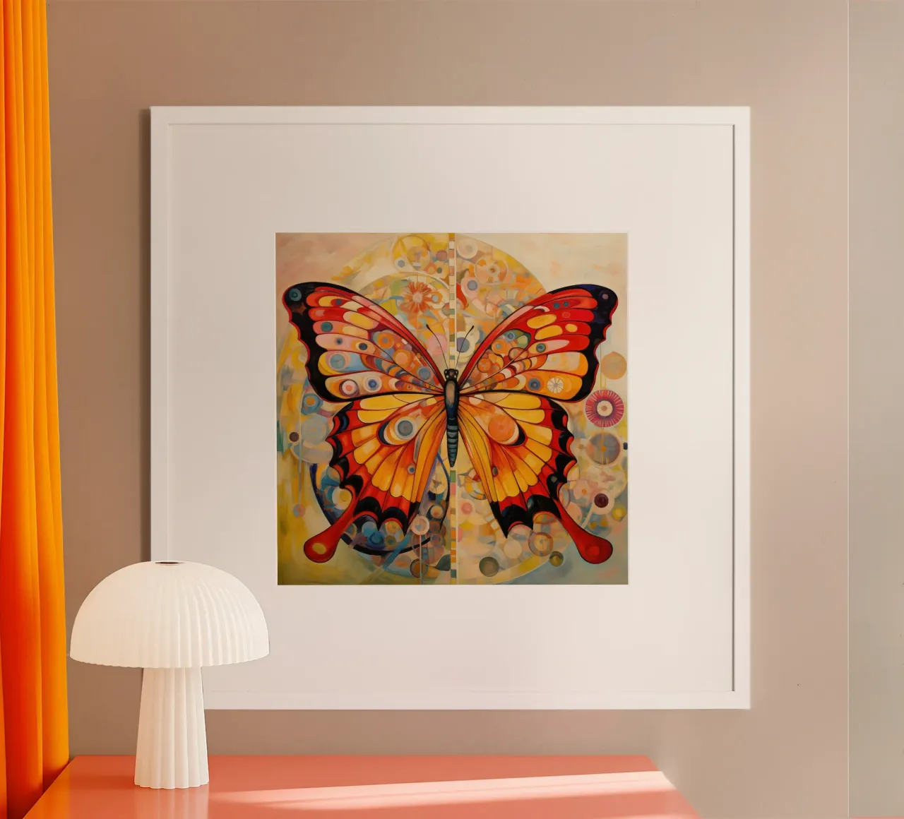 Arte da parete di Imagine poster con telaio in plastica da Imagine