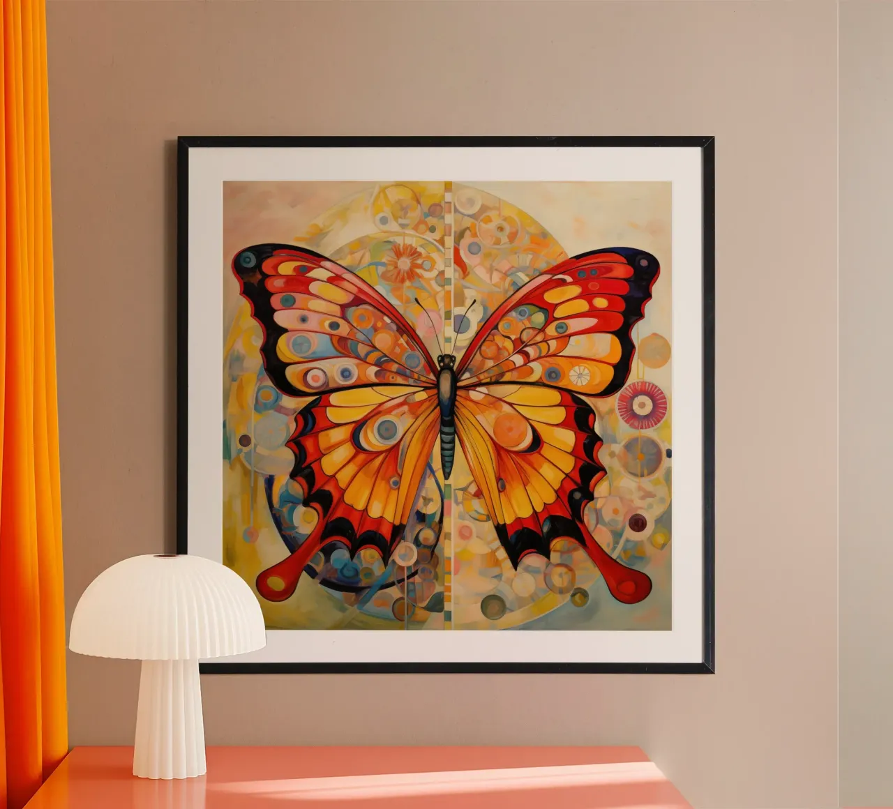 Arte da parete di Imagine poster con telaio in plastica da Imagine