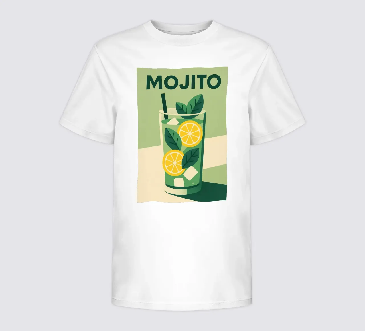 Mojito - Green freshness and Cuban spirit kids t-shirt by Boissons - Affiches & posters - Retro