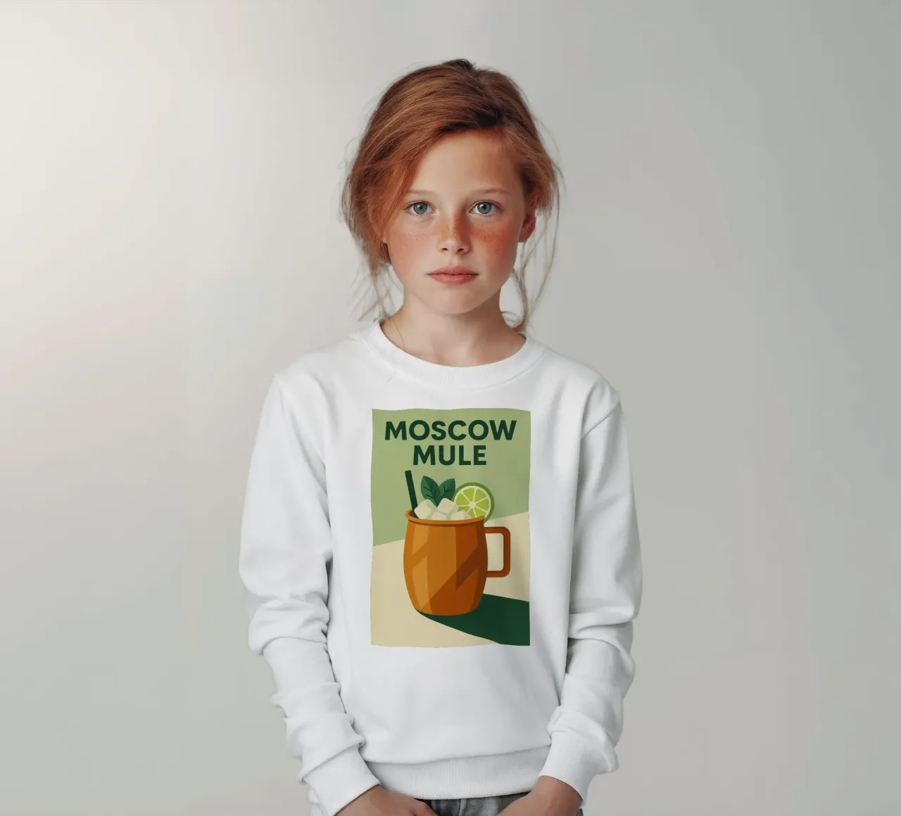 Moscow Mule - Rame, fresco ed elegante felpa bambino da Boissons - Affiches & posters - Retro