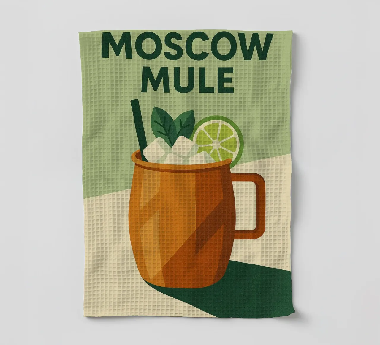 Moscow Mule - Rame, fresco ed elegante canovaccio da cucina da Boissons - Affiches & posters - Retro