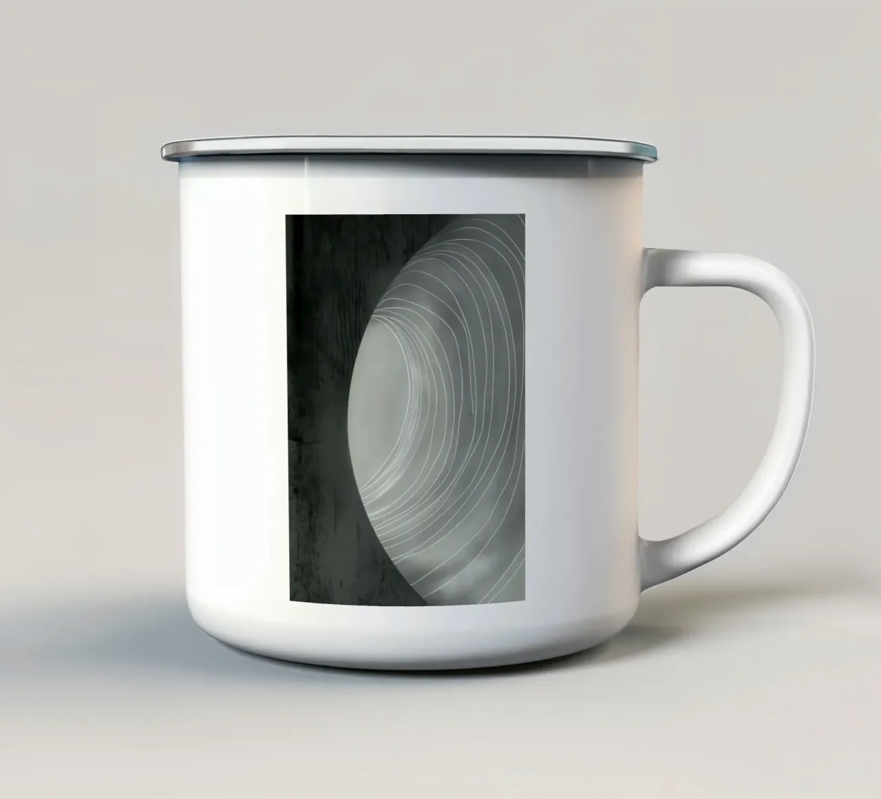 Arte da parete di Imagine tazza in smalto da Imagine