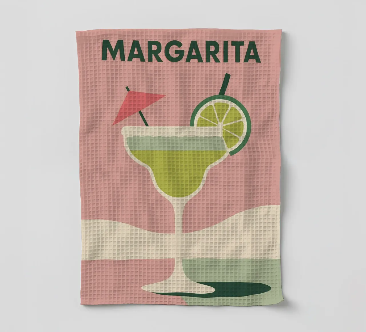Margarita - Acido e iconico canovaccio da cucina da Boissons - Affiches & posters - Retro