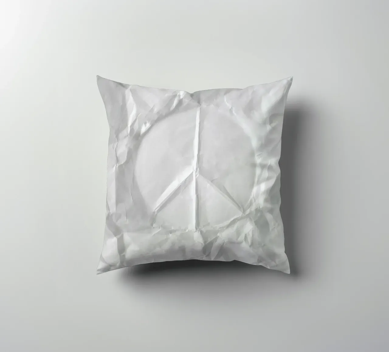 Paper Peace Please cuscino da Studio Nahili