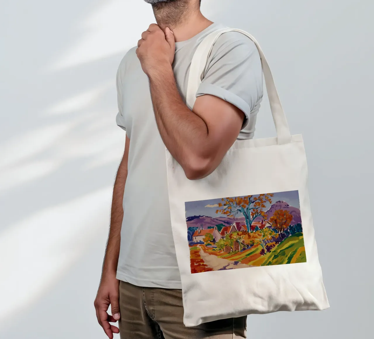 Golden Path Home tote bag by Celestial Harmony