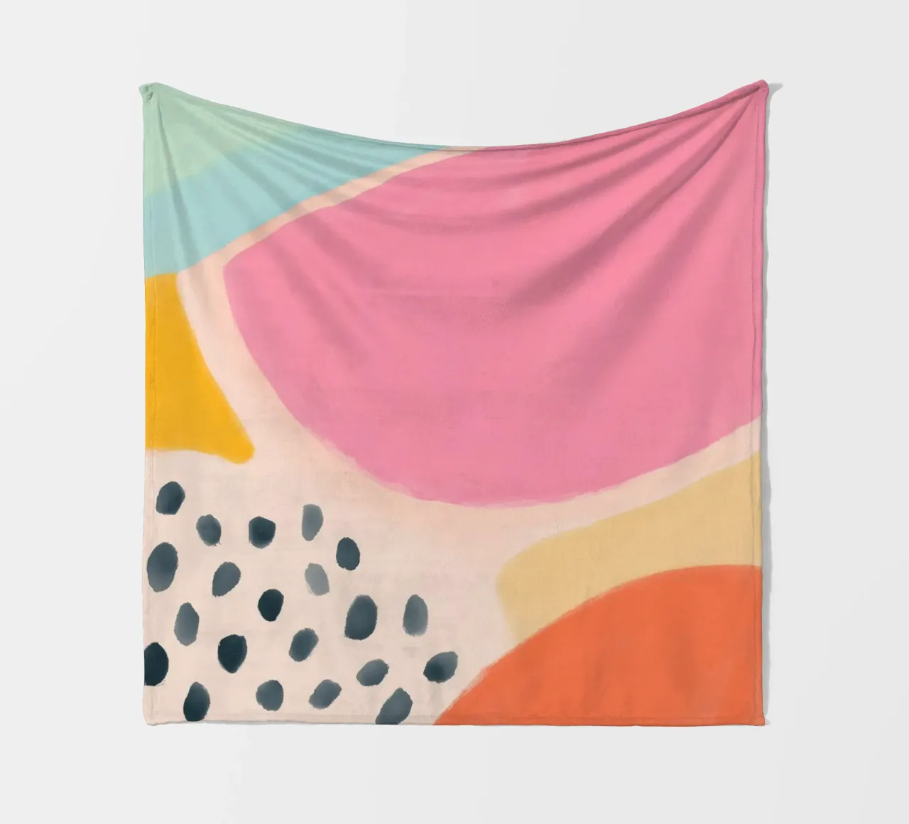 Gioco di colori con i puntini coperta in pile da Carinaprint