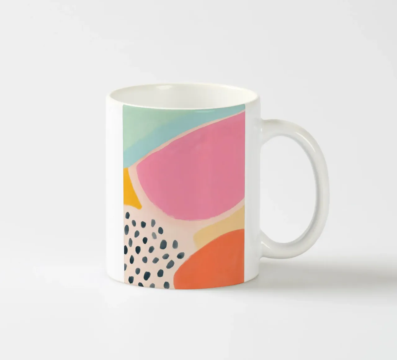 Gioco di colori con i puntini tazza in ceramica da Carinaprint